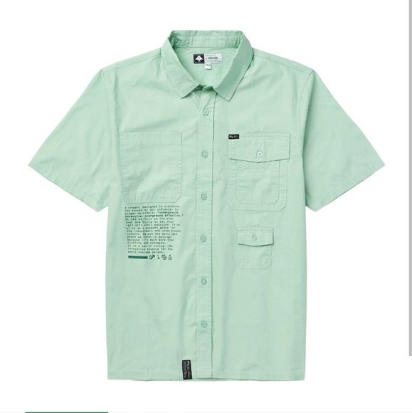 Lifted Research Group - Short Sleeve Button Up - Sz 4XL - NEW - Picture 1 of 7